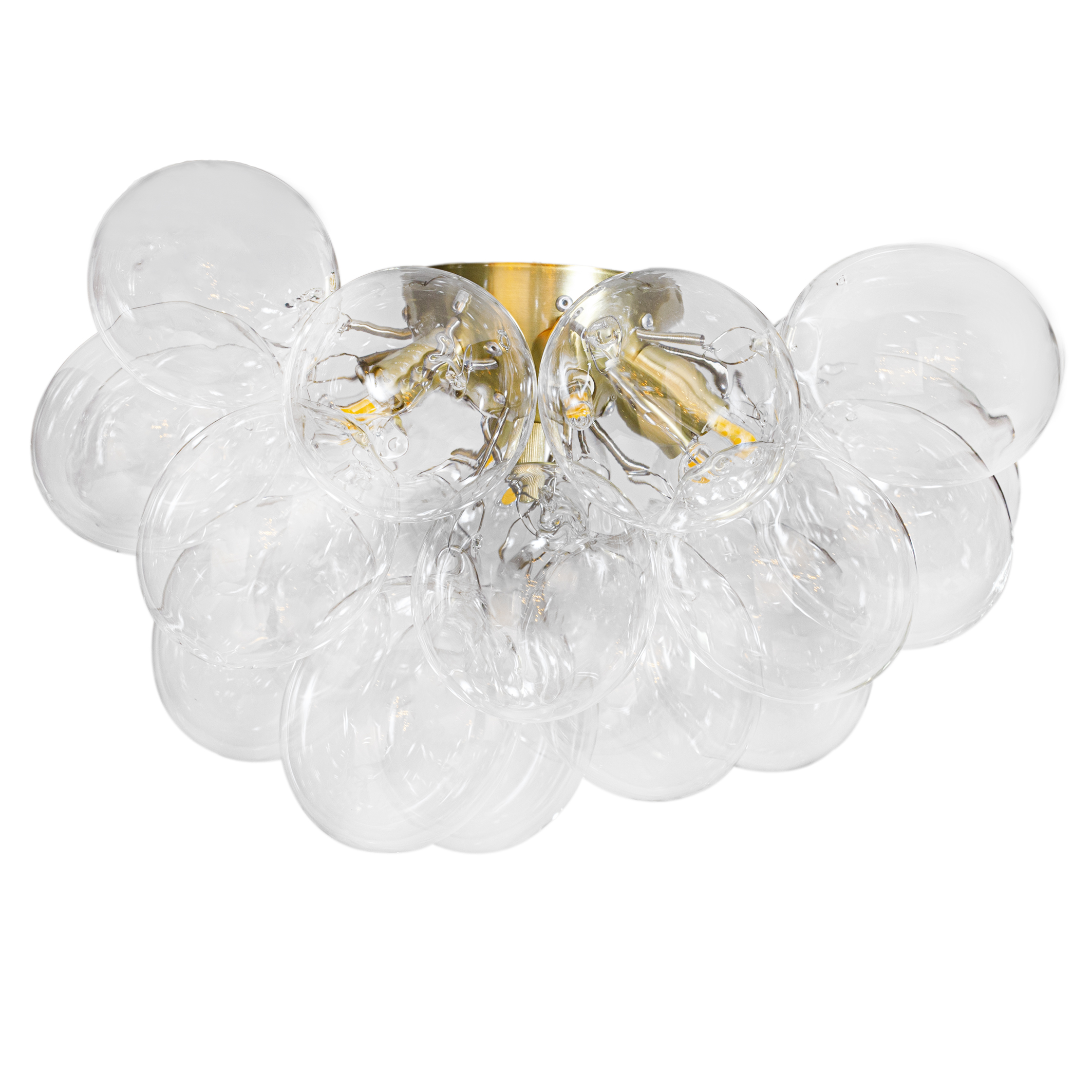 7391741011664 Laevalgusti Ø50cm messing/paistev (20 klaasi) - Image 1