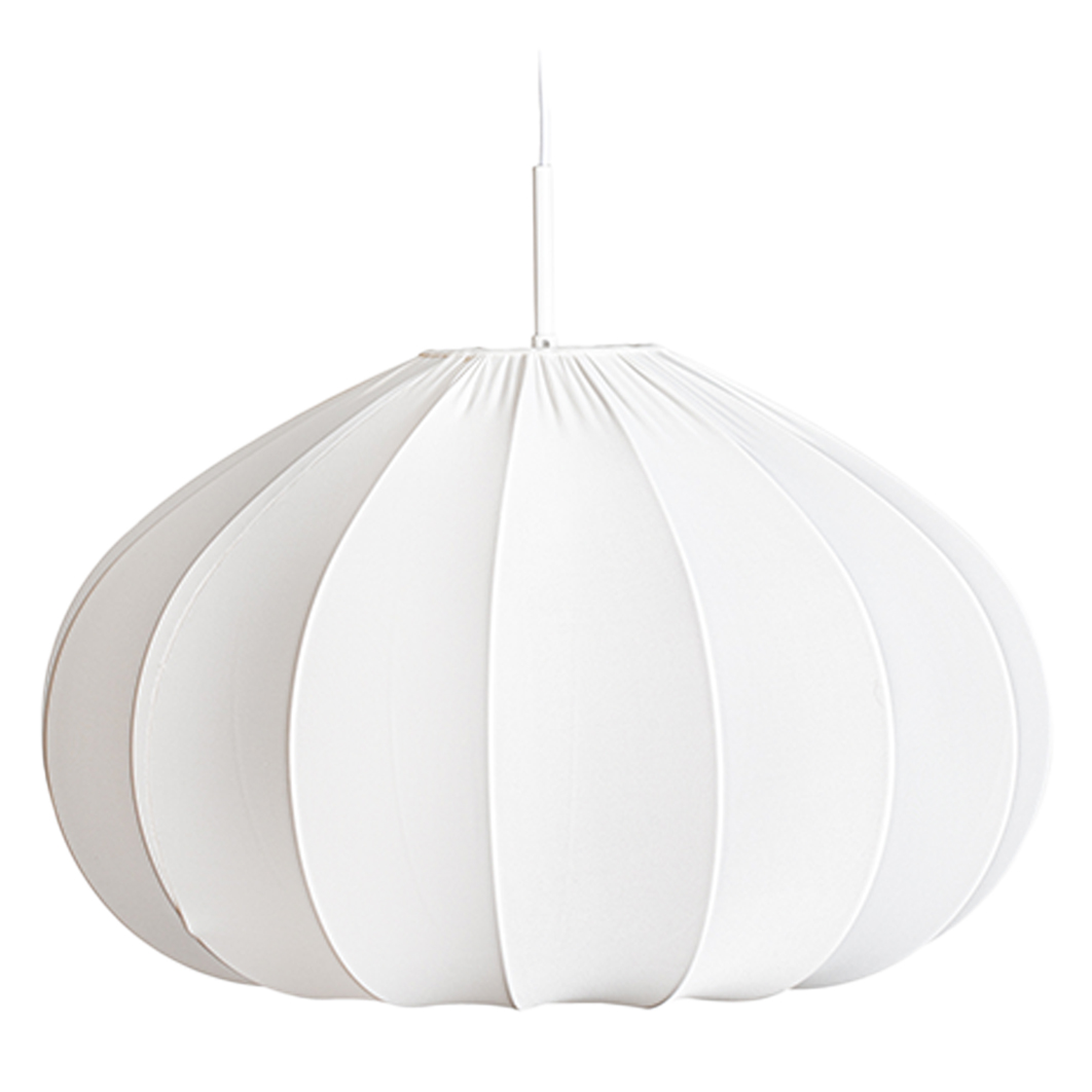 7391741012210 Rippvalgusti Ebba Ø60cm valge - Image 1