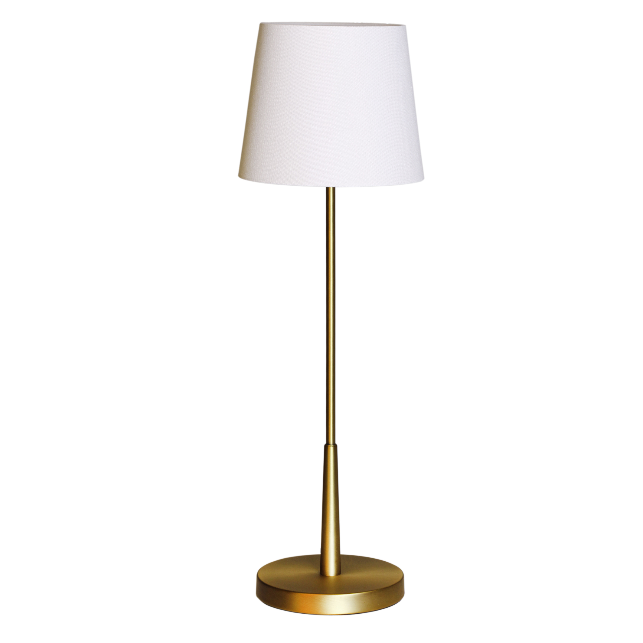 7391741012487 Laualamp Lumi kõrge kuldne/valge - Image 1