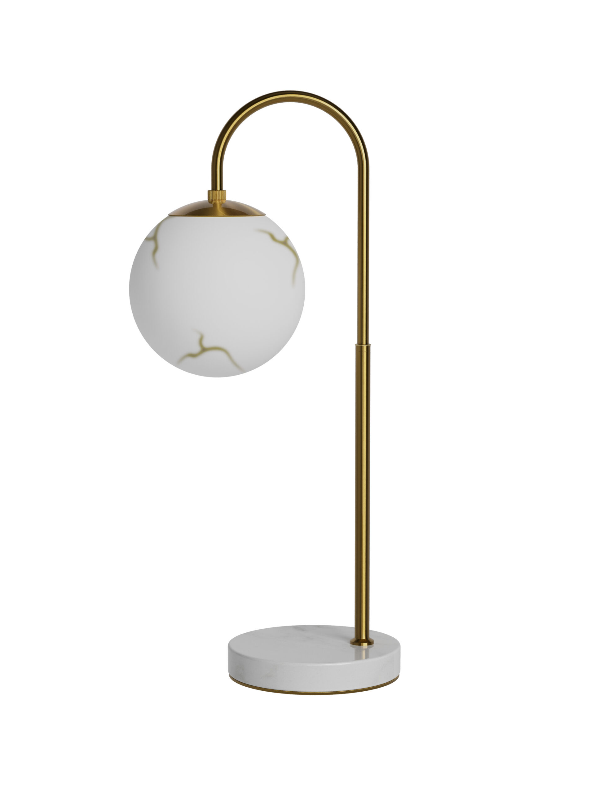 7391741013170 Laualamp Bellaggio Antiik messing/marmor - Image 1