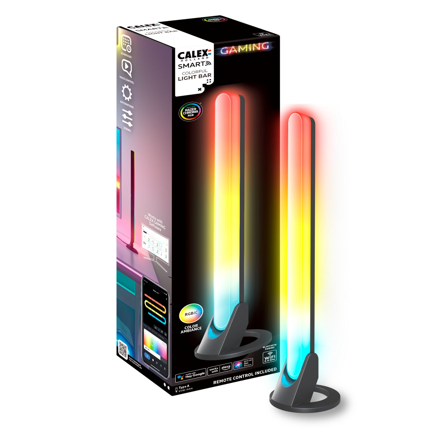 8712879162469 Laualamp Mängimine - Nutikas RGBIC 34,4 cm - Image 1