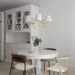 Rippvalgusti Lynx Ø75 cm, kroom/valge - Pilt 8
