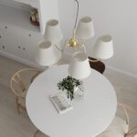 Rippvalgusti Lynx Ø75 cm, kroom/valge - Pilt 9