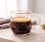 2-osaline komplekt: espressotassi 120 ml kuldse äärisega Geo Gold - Pilt 3